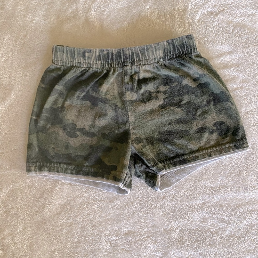 Camo Print Infant Shorts